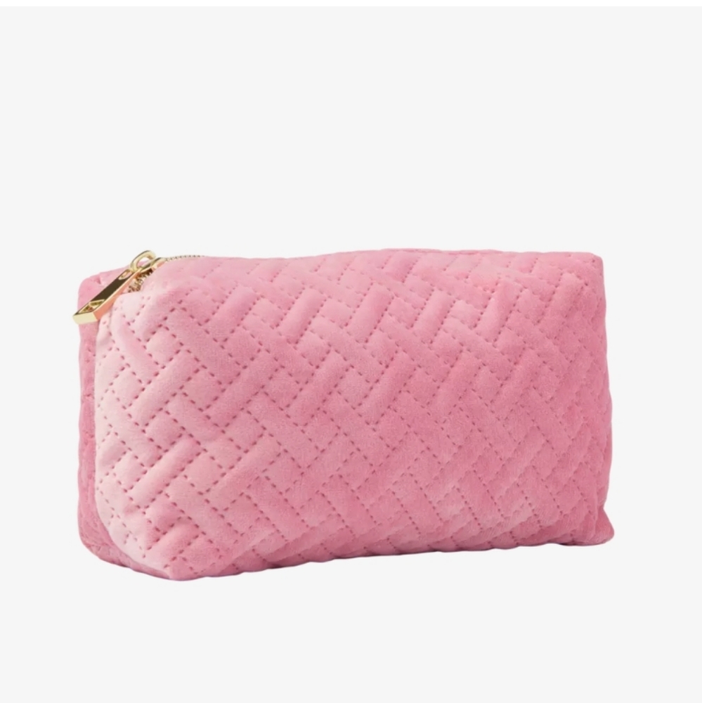 Ulta Beauty velvet textured makeup bag